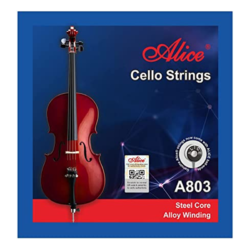 Alice Cello Strings 4/4 ACCGDA803