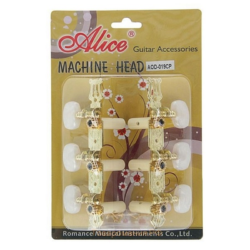 Alice classical guitar machine heads (gold-plated) ACCGDAOD019CP