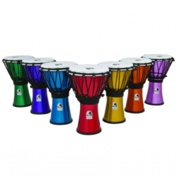 Toca Freestyle Colorsound 7” Djembes (Set of 7)